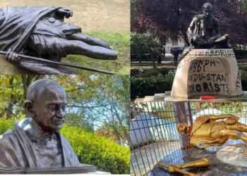 लंदन में गांधी की प्रतिमा का अपमान- कोई नई बात नही, पहले भी हो चुके कई हमले! गांधीविरोध की क्या है वजह?
