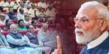 पीएम मोदी के आवास में भाजपा सांसदों का डिनर