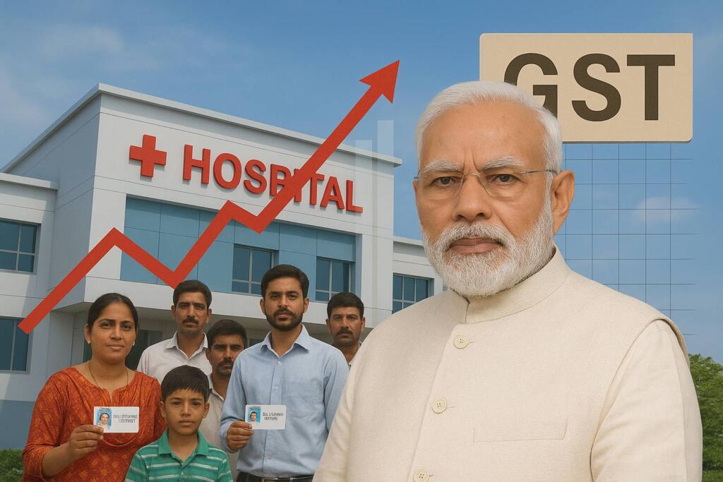 Modi government removes GST on health and life insurance