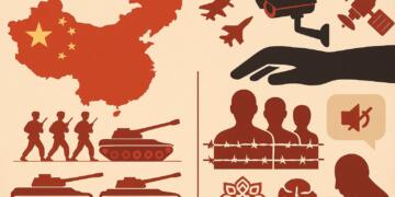 चीन दुनिया के सामने खुद को शक्तिशाली दिखाता है, जबकि अपने ही देशवासियों से असुरक्षित महसूस करता है