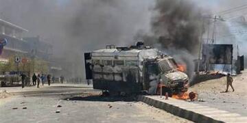 लेह हिंसा