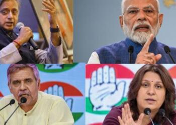 शशि थरूर पीएम की तारीफ कर अपनी ही पार्टी के अंदर निशाने पर आ गए हैं