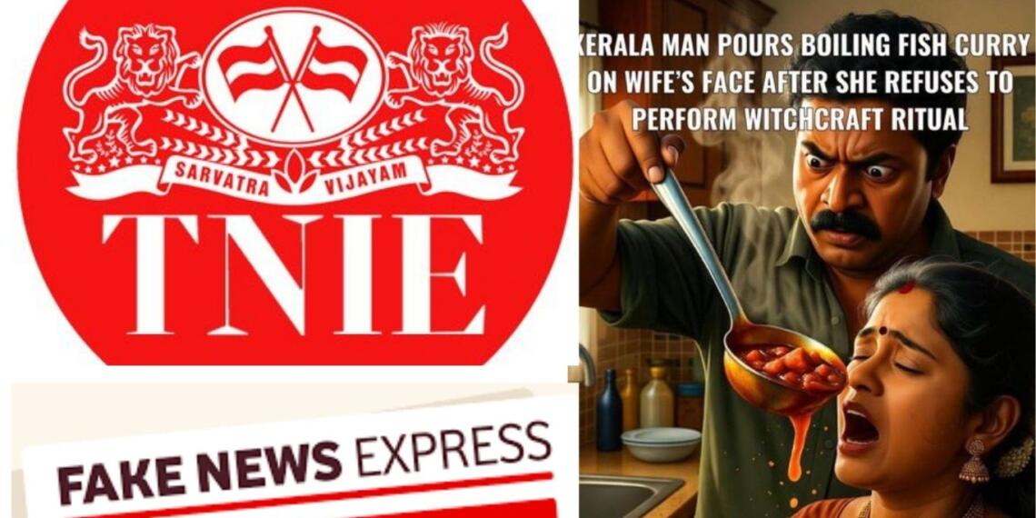 AI और मीडिया का बड़ा छल: न्यू इंडियन एक्सप्रेस ने हिंदू पहचान को अपराध की छवि में फंसाया, वास्तविकता और तथ्य दांव पर