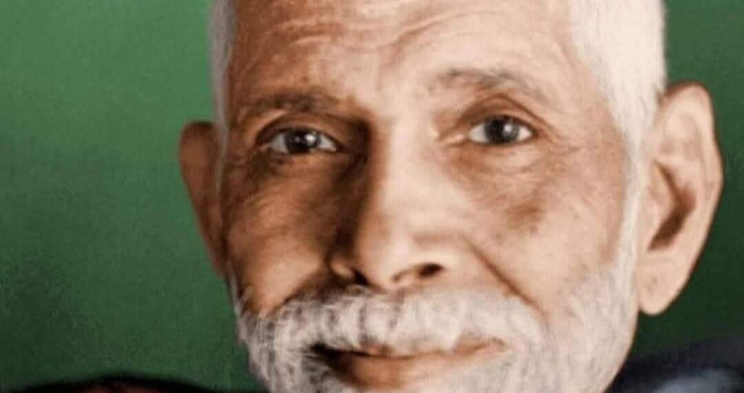 अरुणाचल पर्वत की गोद में विराजमान महर्षि रमण