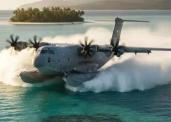 भारतीय नौसेना पानी और ज़मीन दोनों से उड़ान भर सकने वाले उभयचर विमानों को शामिल करने की योजना पर काम कर रही है।