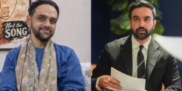 क्रिकेट मैदान पर राजनीतिक झंडा