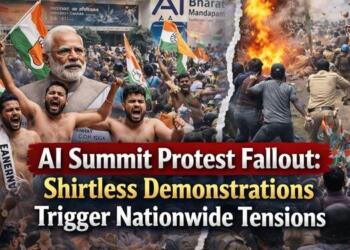 एआई समिट विरोध के बाद