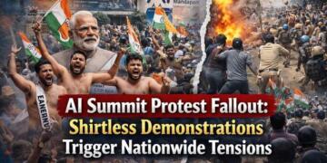 एआई समिट विरोध के बाद