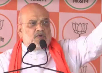 अमित शाह की हुंकार: “5 तारीख के बाद गुंडों को उल्टा टांग देंगे”, बंगाल चुनाव रैली में अमित शाह का बड़ा ऐलान