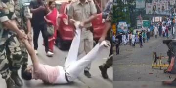 बंगाल में बारूद और बैलेट की जंग: पनिहाटी से भवानीपुर तक हिंसा, तोड़फोड़ और ‘EVM’ पर संग्राम; लोकतंत्र के महापर्व में मची भारी चीख-पुकार