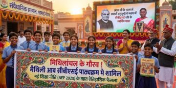 मिथिलांचल के लिए ऐतिहासिक दिन: अटल सरकार में मिली थी संवैधानिक पहचान, अब मोदी सरकार में CBSE पाठ्यक्रम में शामिल हुई मैथिली!