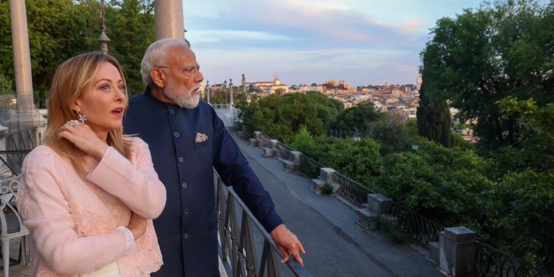 पीएम रोम में