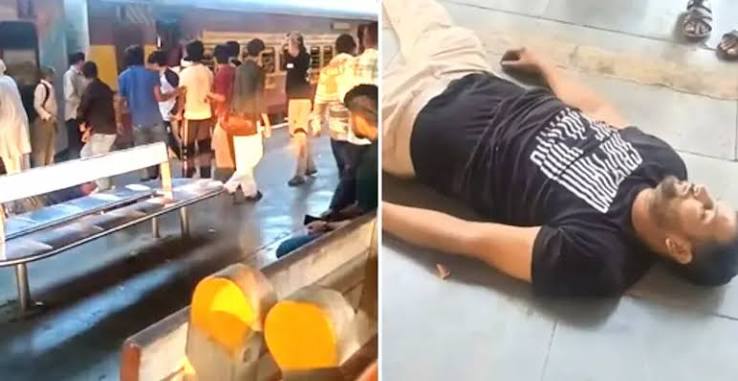 दिल्ली के शाहदरा रेलवे स्टेशन पर सीट को लेकर विवाद में युवक की हत्या