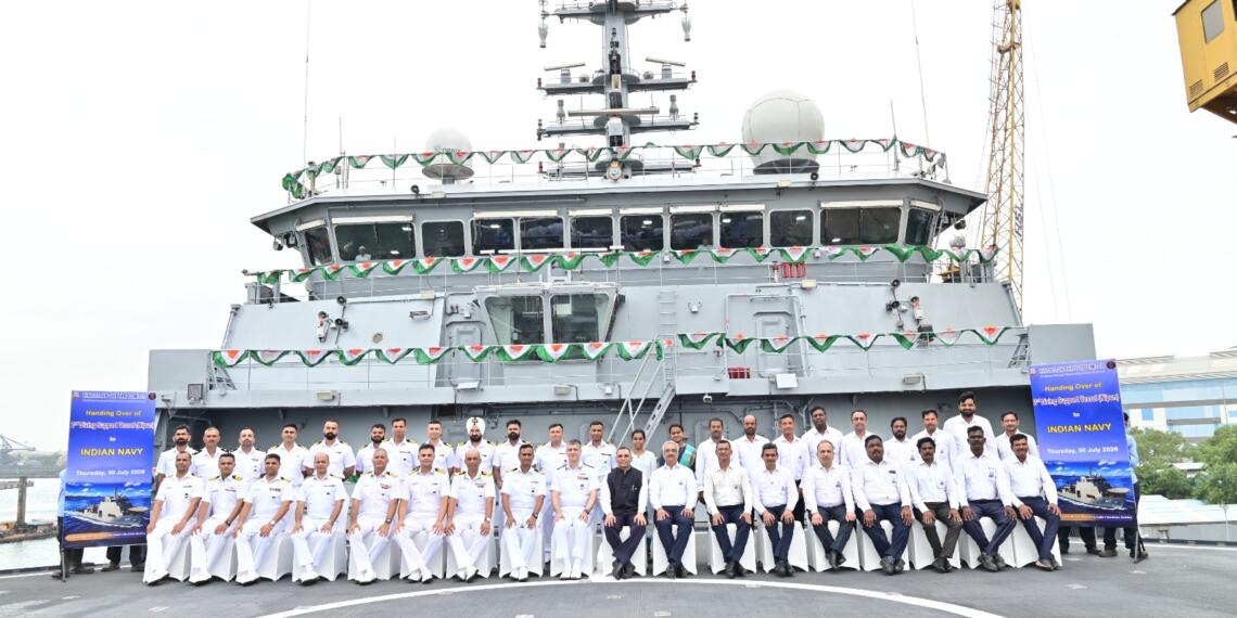 INS 'निपुण' भारतीय नौसेना का दूसरा स्वदेशी Diving Support Vessel (DSV)।