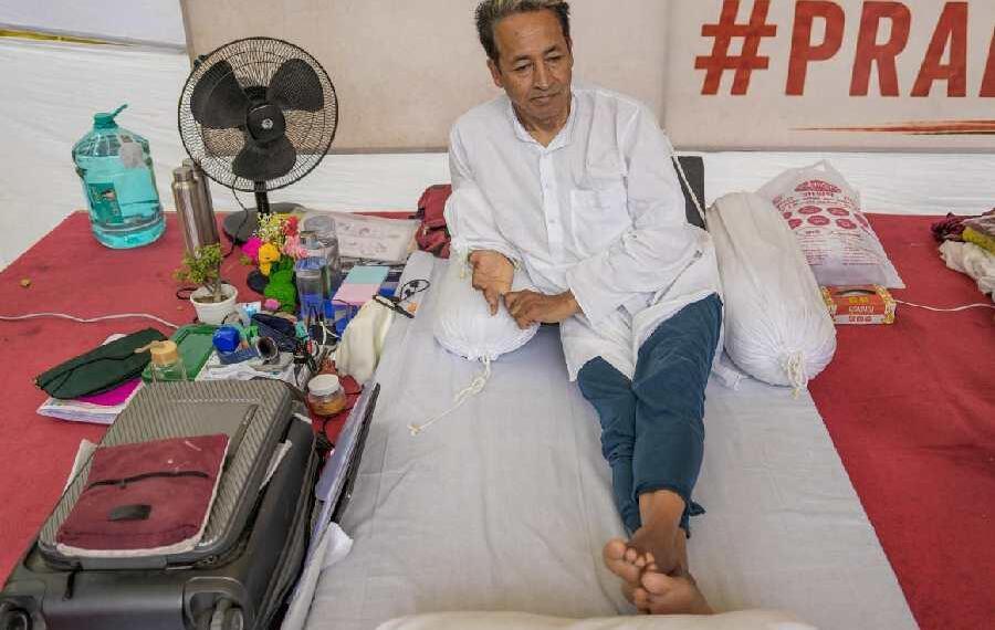 सोनम वांगचुक 20 दिन की भूख हड़ताल