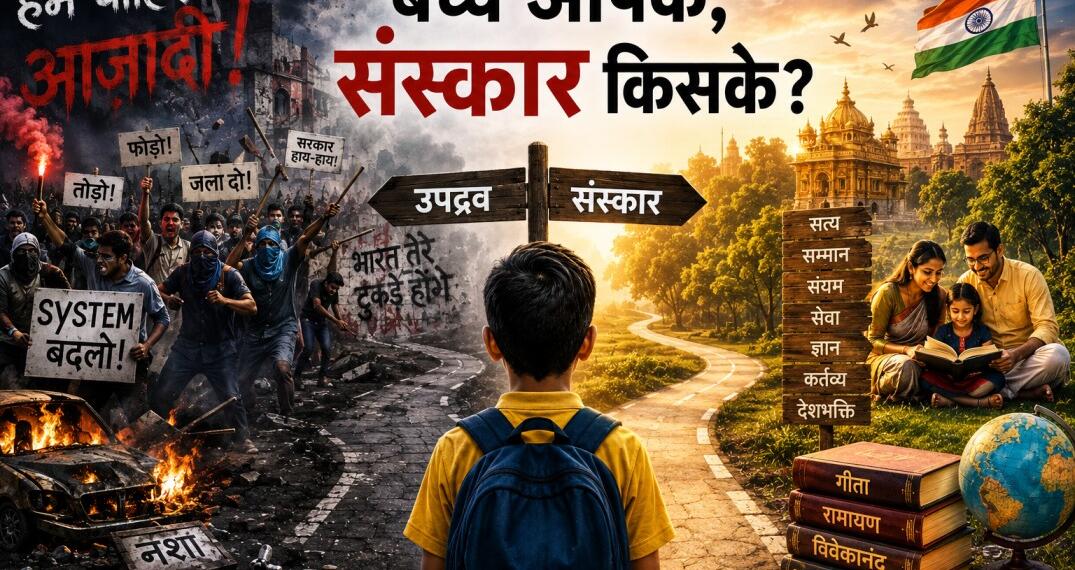 बच्चे आपके, संस्कार किसके?
