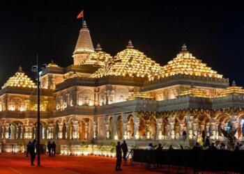 राम मंदिर में कर्मचारियों की निगरानी सख्त