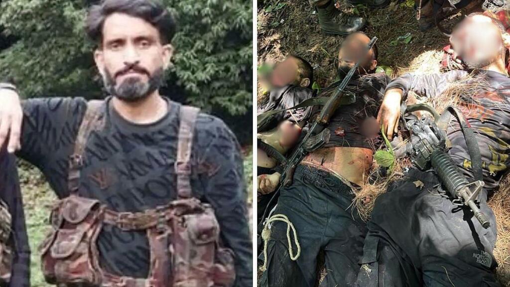 बडगाम में सुरक्षाबलों के साथ मुठभेड़ में लश्कर का आतंकी हाशिम