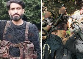 बडगाम में सुरक्षाबलों के साथ मुठभेड़ में लश्कर का आतंकी हाशिम