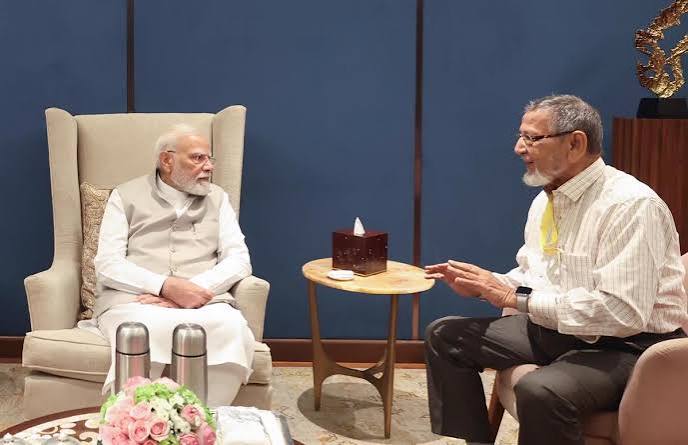 PM मोदी और असगरअली वोहरा की मुलाकात