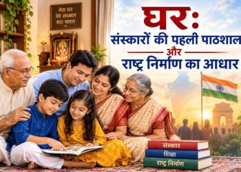 घर: संस्कारों की पहली पाठशाला और राष्ट्र निर्माण का आधार