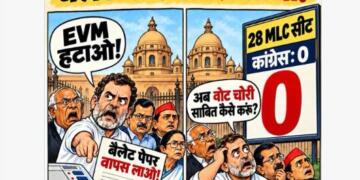 बैलेट पेपर से भी हारी कांग्रेस, BJP का तंज—अब कहां गई ‘वोट चोरी’ की कहानी?