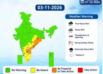 Cyclone Arnab के बाद एक और तूफान का खतरा, 2 नवंबर को आंध्र तट के करीब पहुंचेगा